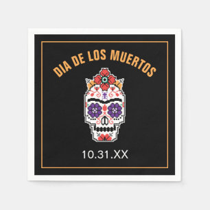 Frida Kahlo   Dia De Los Muertos Serviette
