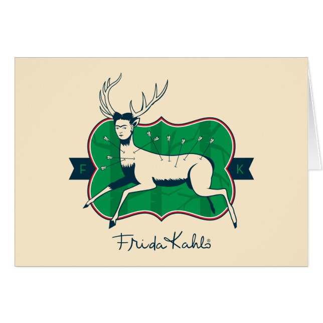 Frida Kahlo | Die verwundeten Hirsche (Vorderseite (Horizontal))