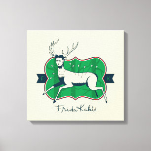 Frida Kahlo   Die verwundeten Hirsche Leinwanddruck