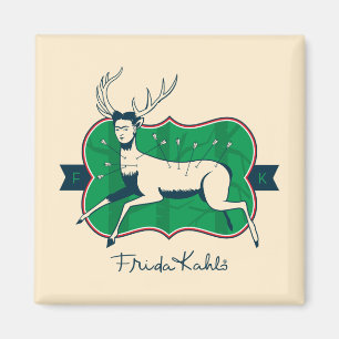 Frida Kahlo Die verwundeten Hirsche Magnet