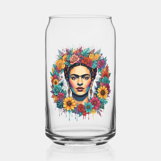 Frida Kahlo Dosenglas (Vorderseite)