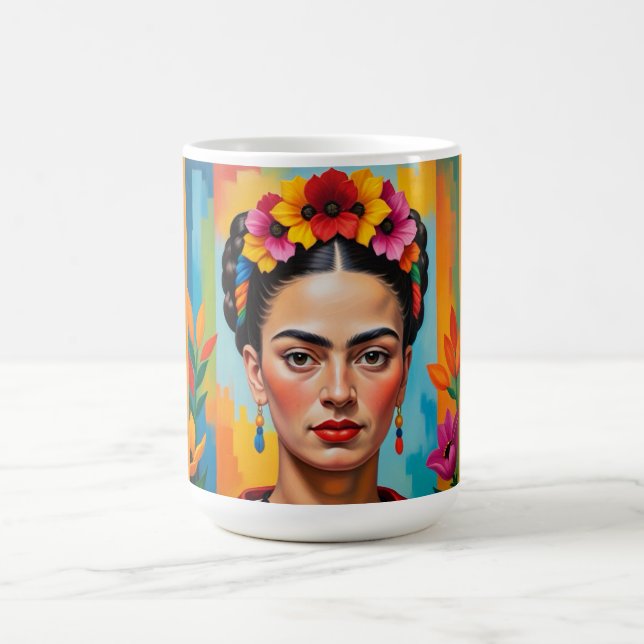 Frida Kahlo Druck Kaffeetasse (Mittel)