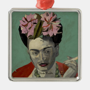 Frida Kahlo durch Garcia Villegas Ornament Aus Metall