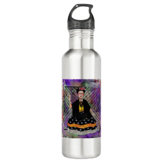 Frida Kahlo Edelstahlflasche