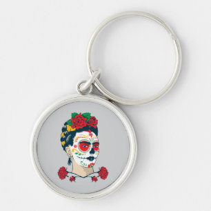 Frida Kahlo   El Día de Los Muertos Schlüsselanhänger