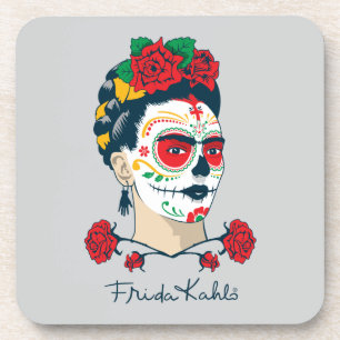 Frida Kahlo   El Día de Los Muertos Untersetzer