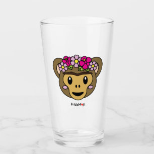 Frida Kahlo   FridaMoji - Affe Glas