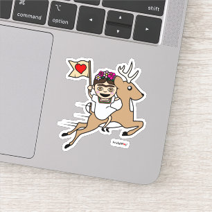 Frida Kahlo   FridaMoji - Ren Aufkleber