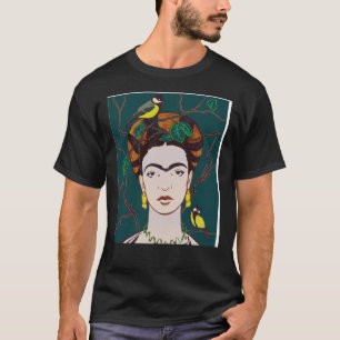 FRIDA KAHLO Frieda Kahlo Maskenportrait Mexican Fe T-Shirt