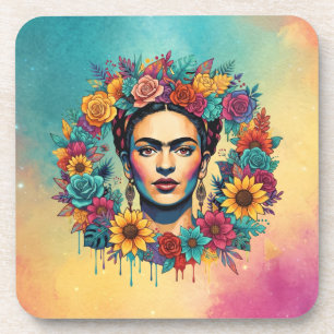 Frida Kahlo Getränkeuntersetzer