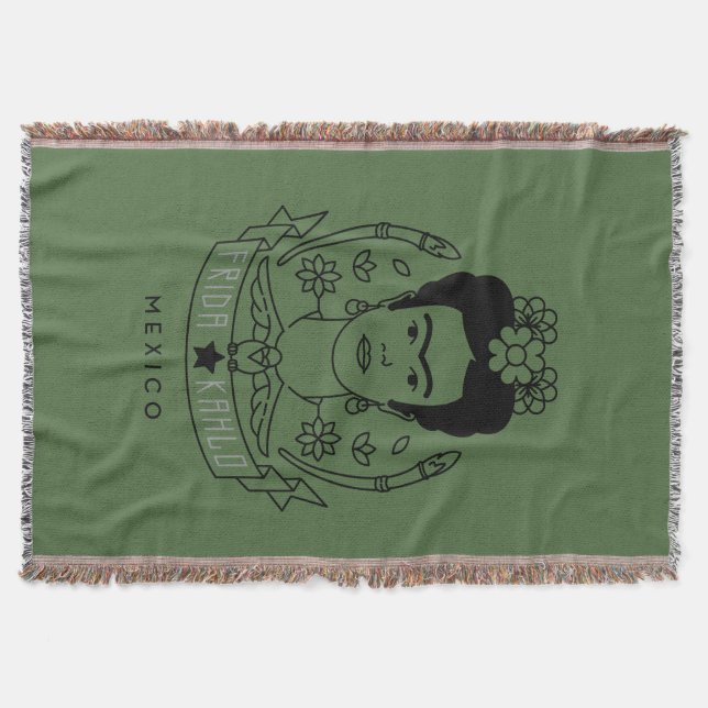 Frida Kahlo | Heldin Decke (Vorderseite)