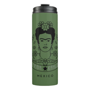 Frida Kahlo   Heldin Thermosbecher