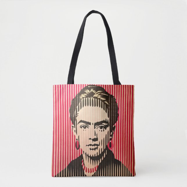 Frida Kahlo im BAUHAUS-Stil (Vorderseite)