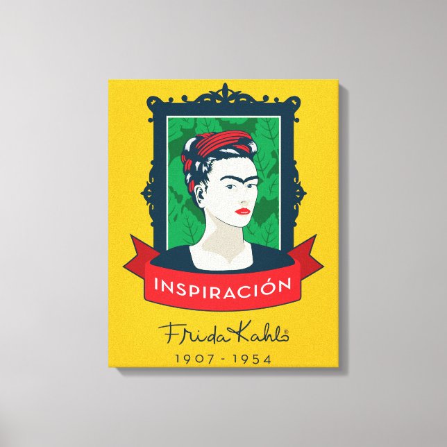 Frida Kahlo | Inspiraci � Leinwanddruck (Vorderseite)