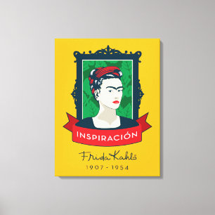 Frida Kahlo Inspiraci � Leinwanddruck