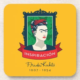 Frida Kahlo   Inspiración Getränkeuntersetzer
