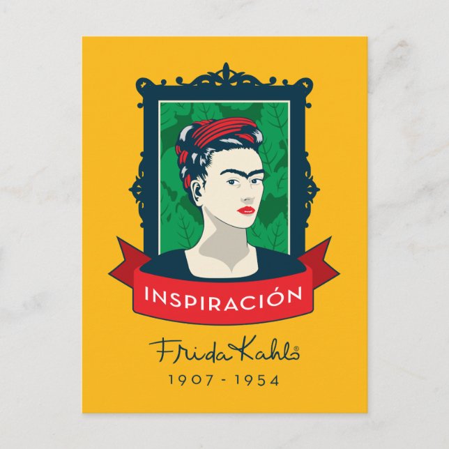 Frida Kahlo | Inspiración Postkarte (Vorderseite)