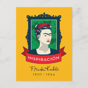 Frida Kahlo   Inspiración Postkarte