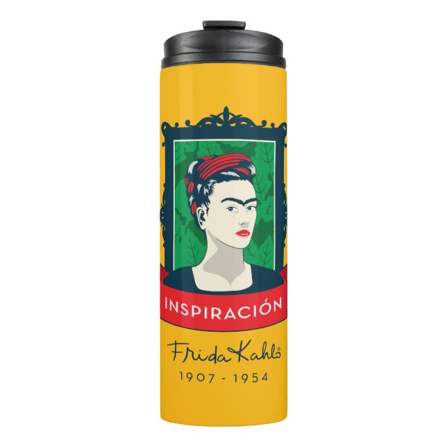 Frida Kahlo | Inspiración Thermosbecher (Vorderseite)