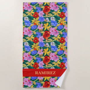 Frida Kahlo Inspiriert Badetuch