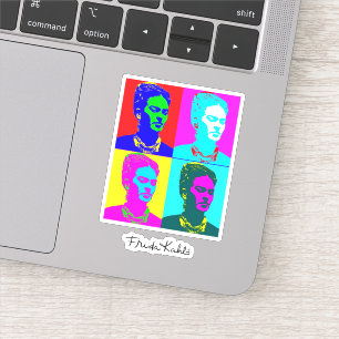 Frida Kahlo Inspiriert Portrait Aufkleber