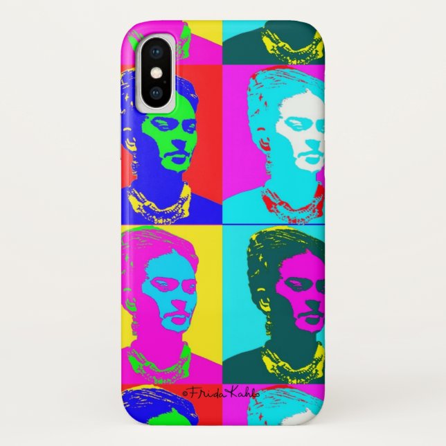 Frida Kahlo Inspiriert Portrait Case-Mate iPhone Hülle (Rückseite)