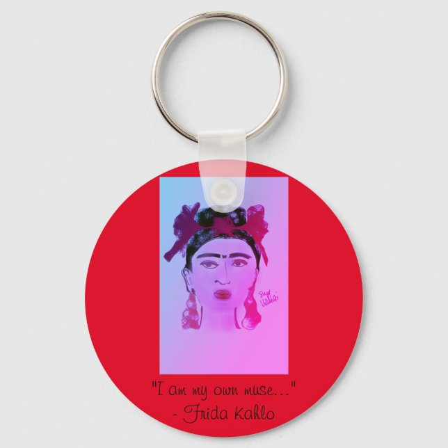 Frida Kahlo Key Chain Schlüsselanhänger (Vorderseite)