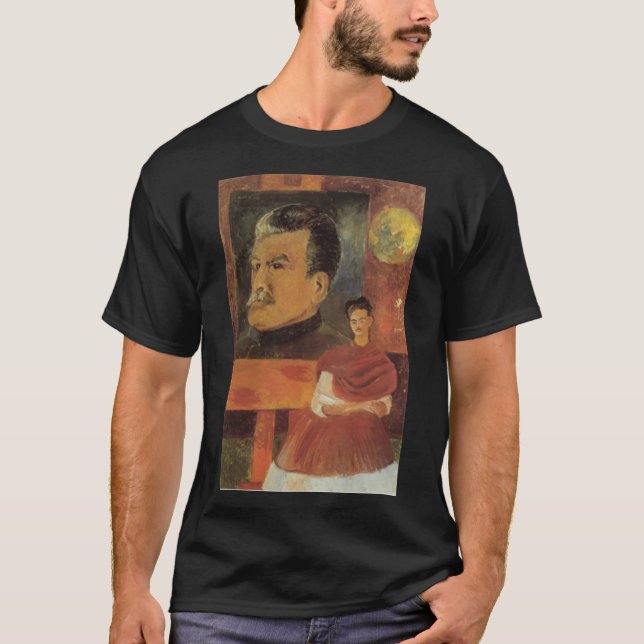 Frida Kahlo Kommunist Stalin Painting Essential T- T-Shirt (Vorderseite)