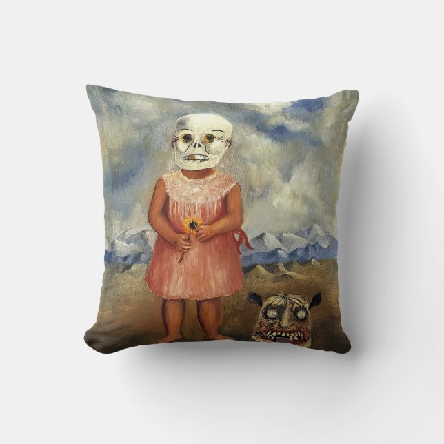 Frida Kahlo Kunst Kissen (Vorderseite)