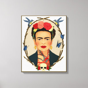 Frida Kahlo Leinwanddruck
