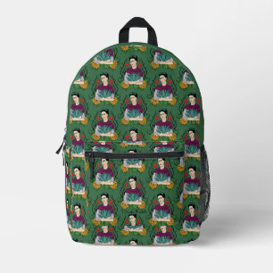 Frida Kahlo   Mi Mexico Lindo Muster Bedruckter Rucksack