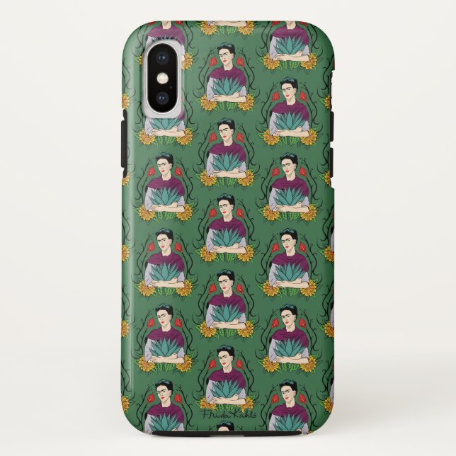 Frida Kahlo| Mi Mexico Lindo Muster Case-Mate iPhone Hülle (Rückseite)