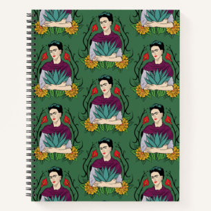 Frida Kahlo   Mi Mexico Lindo Muster Notizbuch