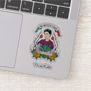 Frida Kahlo   MI Mexiko Lindo 2 Aufkleber