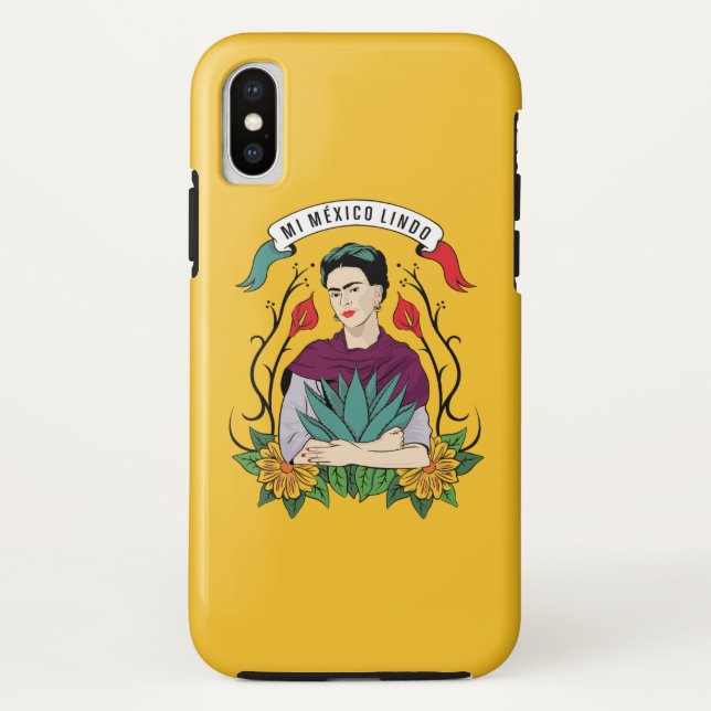 Frida Kahlo | MI Mexiko Lindo Case-Mate iPhone Hülle (Rückseite)
