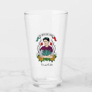 Frida Kahlo MI Mexiko Lindo Glas