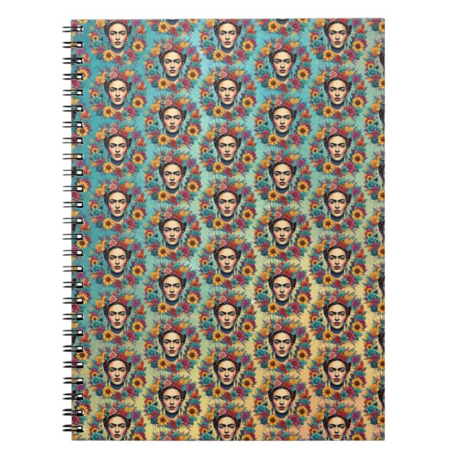 Frida Kahlo Notizblock (Vorderseite)
