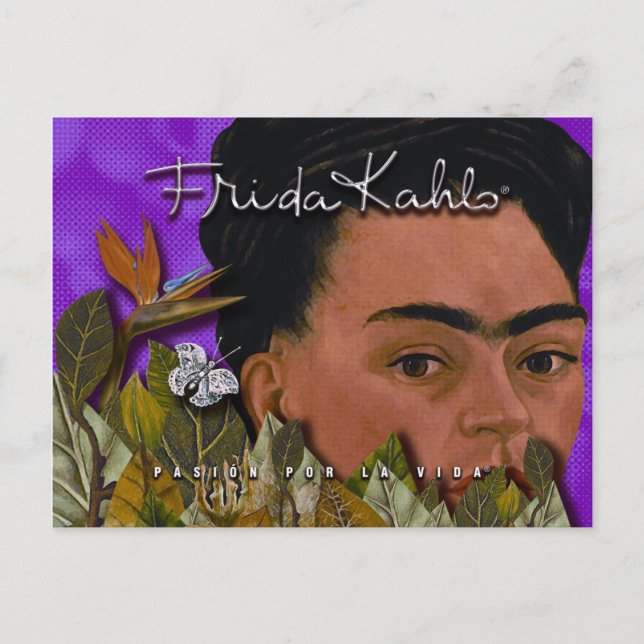 Frida Kahlo Pasion Por la Vida Postkarte (Vorderseite)