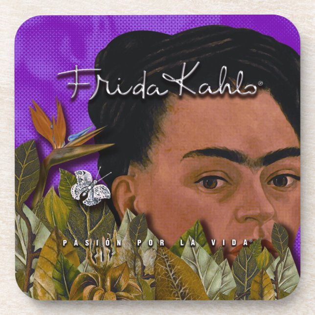 Frida Kahlo Pasion Por La Vida Untersetzer (Vorderseite)