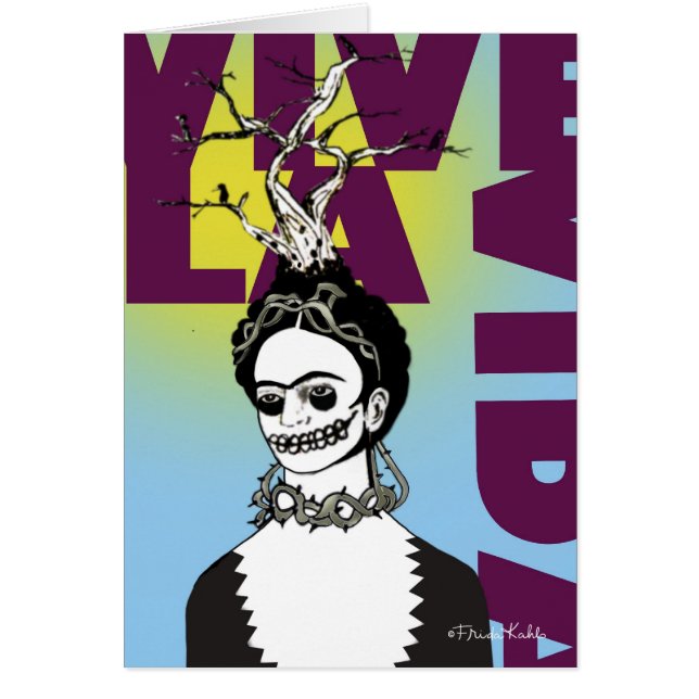 Frida Kahlo Pop Art Portrait (Vorne)