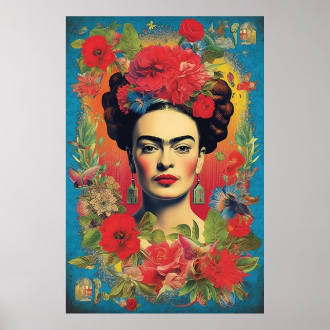 Frida Kahlo Poster (Vorne)