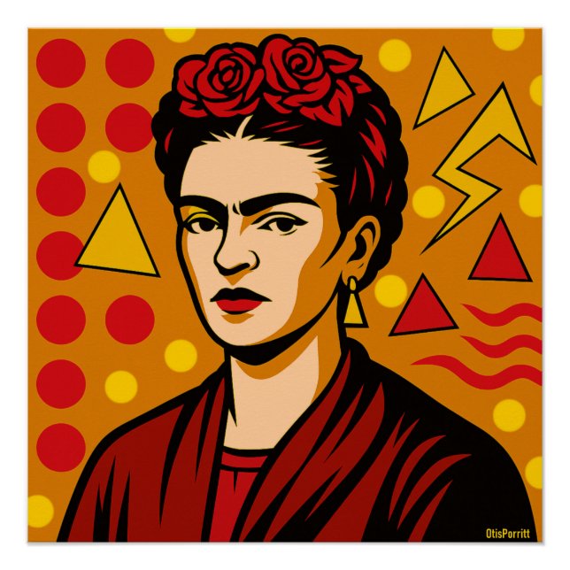 Frida Kahlo Poster (Vorderseite)