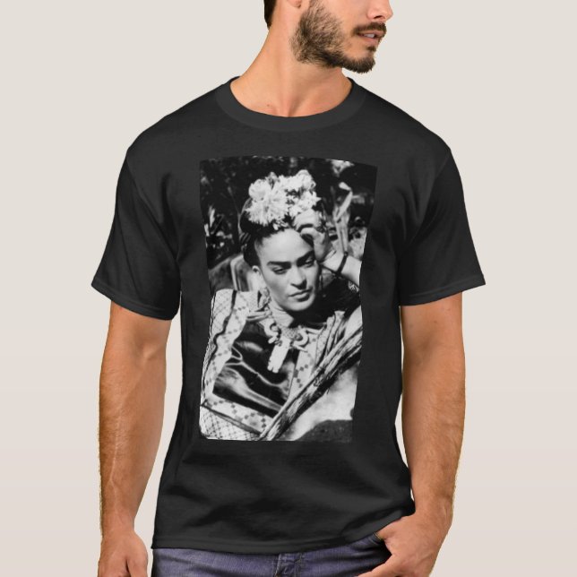 Frida Kahlo T Shirt 5 Klassischer T - Shirt (Vorderseite)