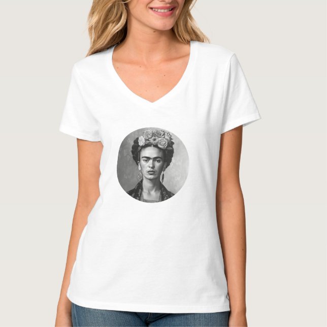 Frida Kahlo T-Shirt, Frida Kahlo Shirt, Frida  T-Shirt (Vorderseite)