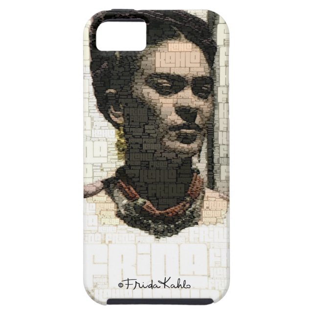Frida Kahlo Textile Portrait Case-Mate iPhone Hülle (Rückseite)