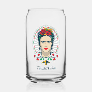 Frida Kahlo Vintage Floral Dosenglas