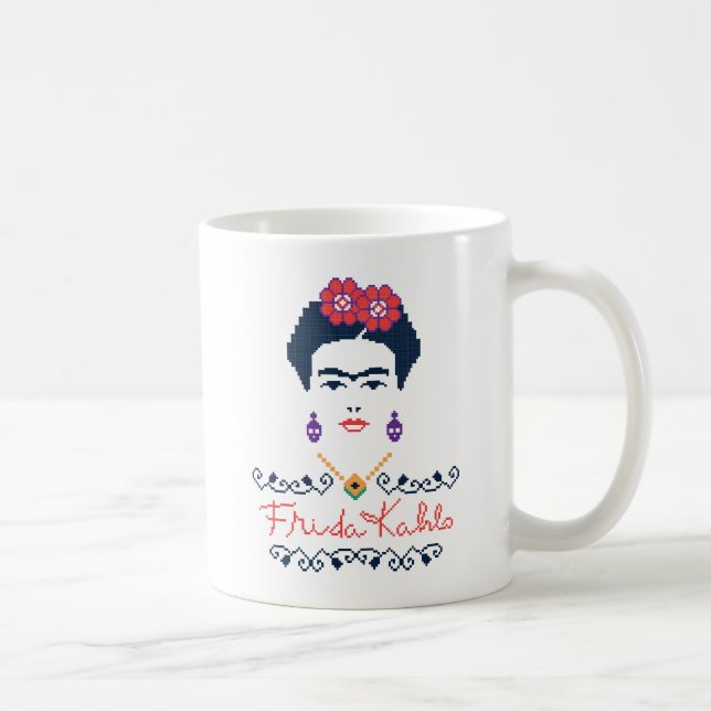 Frida Kahlo | Viva Mexiko Tasse (Rechts)