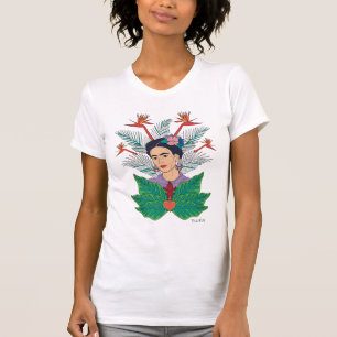 Frida Kahlo   Vögel von Paradies, florale Grafik T-Shirt