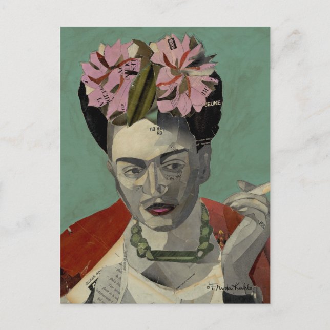 Frida Kahlo von Garcia Villegas Postkarte (Vorderseite)