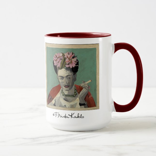 Frida Kahlo von Garcia Villegas Tasse (Rechts)